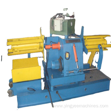 Double head hydraulic decoiler